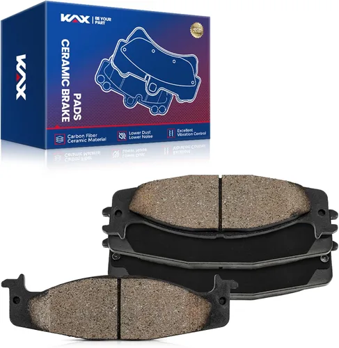 Miniatura 111 de KAX Pastillas de freno D369 Pastillas de freno delanteras de cerámica para C1500 1988-1999, K1500 1988-1999, Ram 1500 1994-1999, K2500 1988-2000
