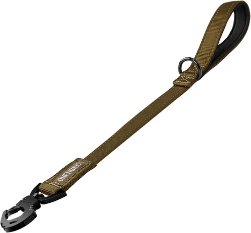 Miniatura 8 de OneTigris Bolt - Correa corta de tráfico para perros pequeños, medianos y grandes (azul, S)