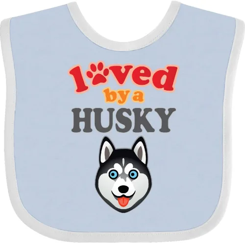 Miniatura 7 de inktastic Husky Dog Lover Baby Bib