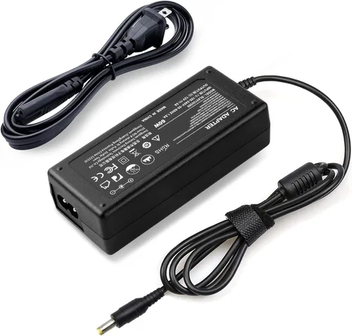 Adaptador de corriente de 12V 5A compatible con Insignia TV 19″ 20″ 24″ 28″ 32″ LED HDTV NS-32D220NA16, NS-32D420NA16, NS-32D312NA15,