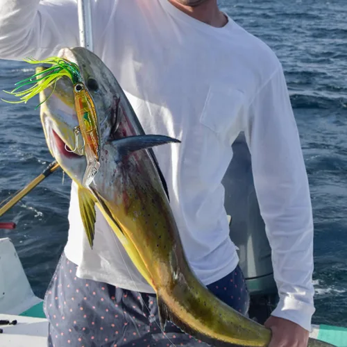 Miniatura 7 de Juego de señuelos de pesca de calamar, señuelos de calamar de pesca, suaves y luminosos, de simulación grande, señuelos artificiales de plástico