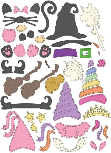 Miniatura 3 de Troqueles de corte para barbacoa, parrilla, calabaza, gnomo, cabina, accesorios troquelados para bricolaje, Día del Padre y Halloween, para hacer