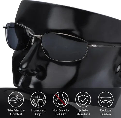 Miniatura 4 de BLAZERBUCK Pieza de nariz de repuesto para Oakley Plaintiff OO4057 Gafas de sol Plaintiff Squared OO4063