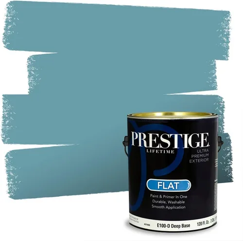 Miniatura 10 de PRESTIGE Pintura interior e imprimación en uno, azul cielo, semi-brillante, 1 galón
