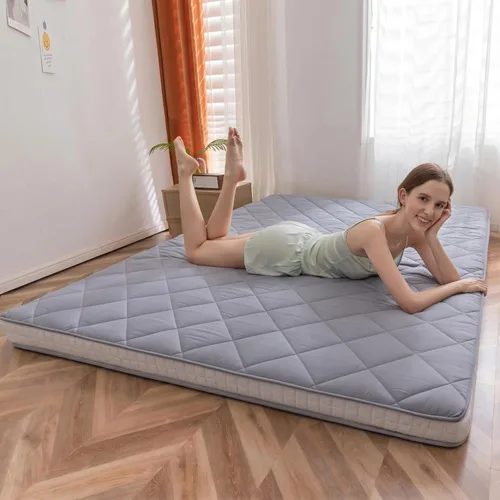 Miniatura 18 de MAXYOYO Colchón tipo futón King de espuma, cubrecolchón de cama, colchón de suelo japonés, colchón plegable, colchón de futón, almohadilla de cama
