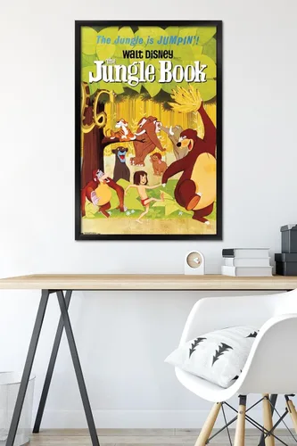 Miniatura 6 de Trends International Disney The Jungle Book - Póster de pared de una hoja, 24 x 36 pulgadas, versión enmarcada en negro