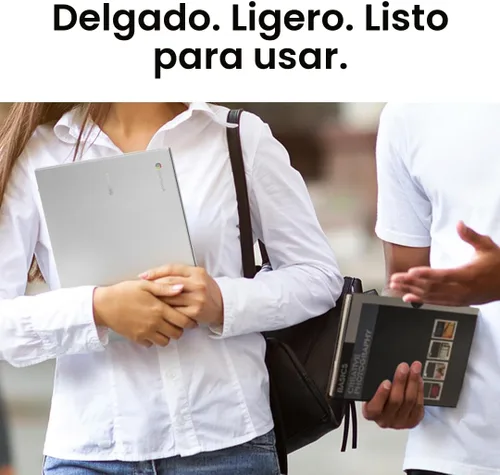 Miniatura 5 de Samsung Computadora portátil Galaxy Chromebook Go de 14 pulgadas, procesador Intel Celeron N4500, 4 GB de RAM, 64 GB de almacenamiento, ChromeOS