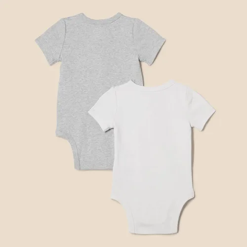 Miniatura 2 de Tienda Essentials Body unisex Henley para bebés, paquete de 2