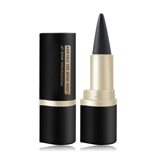Miniatura 3 de 2PCS Profesional Preciso Árabe Aduanas Larga Desgaste Gel Negro Eyeliner Eye Liner Pen