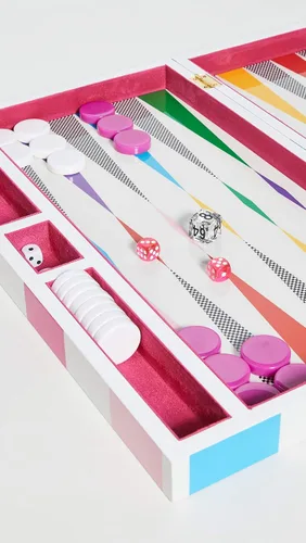 Miniatura 2 de Juego de Backgammon de Arcoíris Jonathan Adler para Mujeres