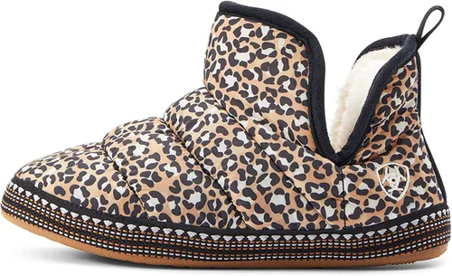 Miniatura 2 de ARIAT Pantuflas tipo botín Crius cálidas y cómodas para mujer con forro Sherpa