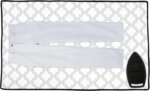 Encasa XO - Almohadilla de planchado (grande 122 cm x 71 cm) con acolchado de 3 mm y soporte de plancha de silicona para prensado al vapor sobre
