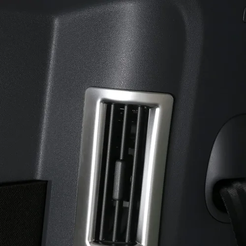 Miniatura 4 de Ventilación de salida de aire acondicionado de pilar C interior de coche de plástico ABS para Land Rover Defender 2020 (plata)
