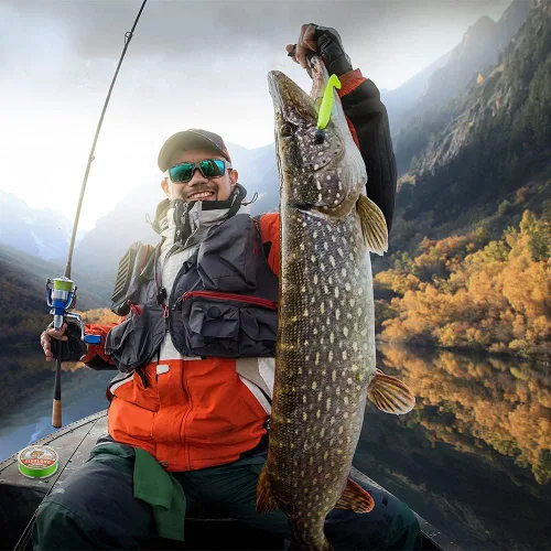 Miniatura 7 de Línea de pesca trenzada, trenza de línea de pesca resistente a la decoloración, fuerte, suave, redonda, sensible, línea trenzada de libra de prueba
