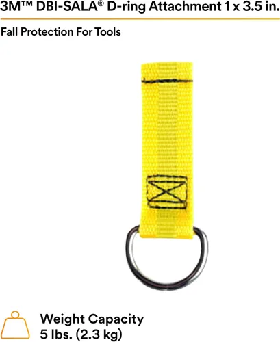 Miniatura 2 de 3M™ DBI-SALA® Accesorio de Anillo en D 1" x 3.5" 1500007, 10 EA/Case