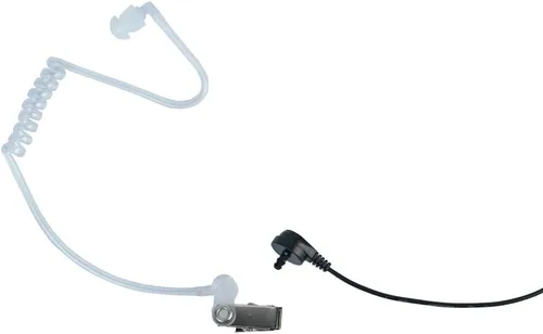 Miniatura 2 de Auricular de tubo acústico encubierto de 2 pines con micrófono PTT para Motorola cls1110 cp200 cls1410 cp185 cp200d rdm2070d walkie talkie radio