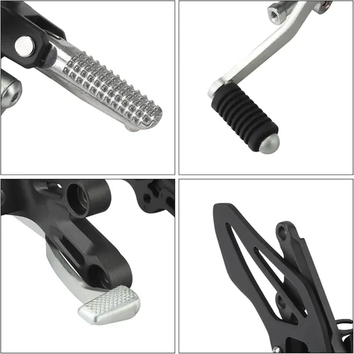Miniatura 8 de TCT-MOTORPARTS Soporte de pedales de descanso para conductor delantero para YAMAHA YZF-R7 YZF R7 2022-2024