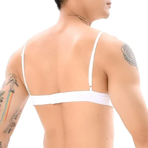 Miniatura 2 de ABAFIP Ropa interior de encaje para hombre, brasier floral, con lazo, cintura baja, bragas transparentes, bikini, ropa de dormir