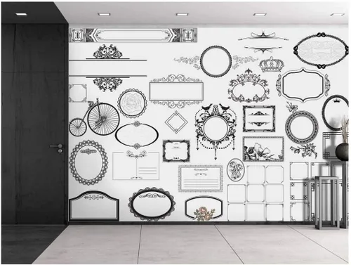 Miniatura 31 de wall26 - Silueta de un árbol negro con ramas sobre un fondo blanco - Mural de pared, calcomanía extraíble, decoración del hogar - 66x96 pulgadas