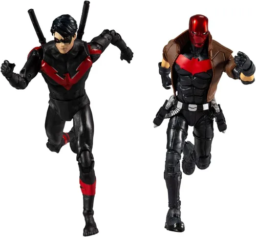 Miniatura 2 de McFarlane Toys DC Multiverse Red Hood and Nightwing - Figura de acción de 7 pulgadas
