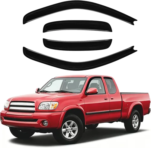 Miniatura 27 de Canvcle RAV4 Rain Guards - Window Visors for Toyota RAV4 2006-2012, Outside-Mount Tape-On Side Window Wind Deflectors for RAV4 Accessories, Vent