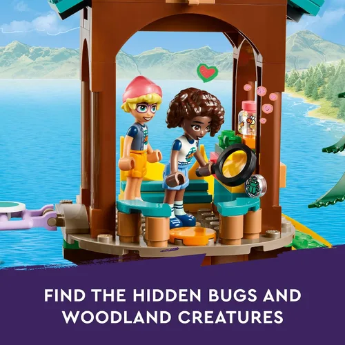 Miniatura 4 de LEGO Friends Adventure Camp Casa del Árbol Juguete de Construcción - Figuras de juguete de simulación y juegos para niñas y niños, a partir de 8