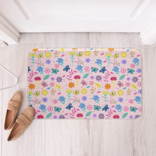 Miniatura 8 de Alfombras de baño de bailarina para niños, diseño de estrellas y corazones con notas musicales, decoración de habitación de niñas y mujeres
