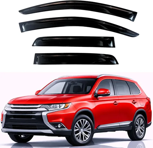 Miniatura 50 de KPY Moldura deflectora de viento para ventana con protección para lluvia, Chevy Tahoe/GMC Yukon 1995-2000, Suburban C/K1500/2500/3500 1992-2000