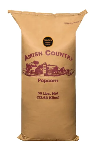Miniatura 14 de Amish Country Popcorn Bolsa de 6 libras Granos de palomitas de maíz arcoíris Tradicional, sin OGM y sin gluten (Arcoíris - Bolsa de 6 libras)