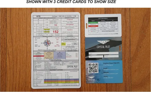 Miniatura 3 de Crystal Pilot Cartel VFR e IFR (mediano (4.5 x 7 pulgadas)