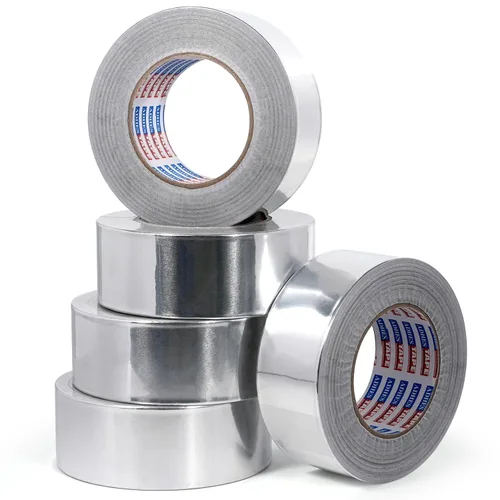 Miniatura 14 de Cinta de aluminio de grado premium ADHES, 2 pulgadas x 210 pies (70 yardas), cinta resistente al calor de 80°C a 100°C, cinta adhesiva