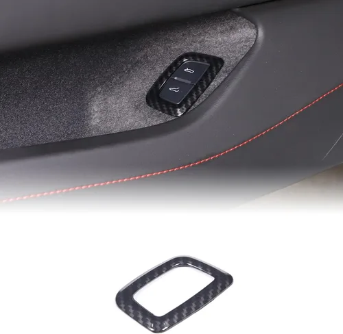 Miniatura 23 de CHEAYAR Funda de cargador de teléfono con patrón de fibra de carbono compatible con Chevrolet Corvette C8 2020-2023, funda de carga inalámbrica
