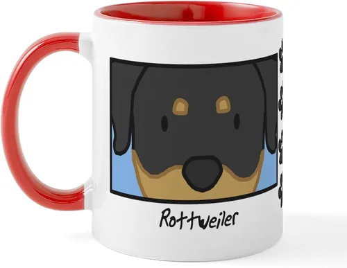 Miniatura 69 de CafePress Taza de café de cerámica Anime American Eskimo de 11 oz (11.0 fl oz)