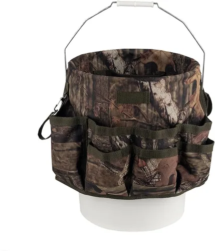 Miniatura 7 de Bucket Boss - Organizador de herramientas de cubo de camuflaje (se adapta a cubos de 5 galones), organización de cubos (85030), camuflaje de roble