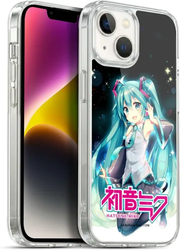 Miniatura 45 de Head Case Designs Licencia Oficial Hatsune Miku Gráficos Lindos Carcasa de Gel [Protección de Grado Militar] Compatible con Apple iPhone 7