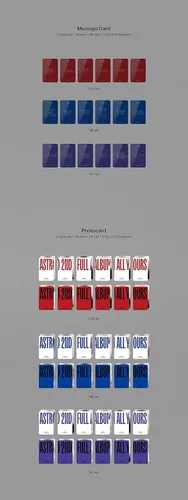 Miniatura 4 de Fantagio Music Astro - All Yours (Vol.2) Álbum+Póster plegado+Juego de tarjetas fotográficas adicionales (You ver.) KTMCD0882