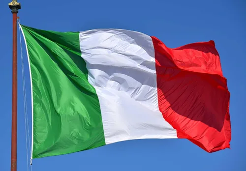 Miniatura 5 de Bandera italiana de doble cara 3x5 para exteriores, banderas de Italia de nailon 210D resistente, rayas cosidas, ojales de latón más fuertes, 4