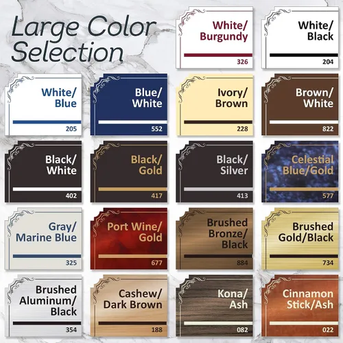Miniatura 2 de Placa de identificación grabada, placa personalizada/personalizada para conmemorativo, urna, trofeo, exhibición de imágenes, buzón, grabado