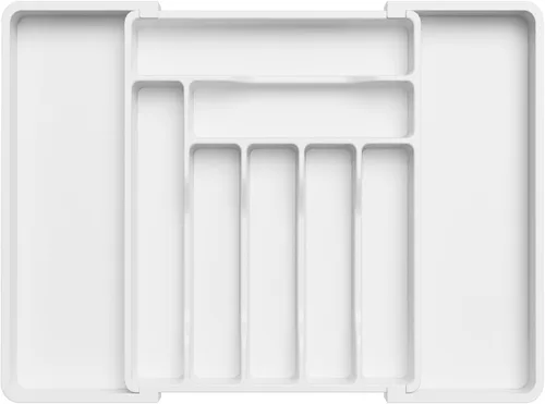 Miniatura 16 de Lifewit Organizador de Cajón para Cubiertos, Organizador Expandible de Utensilios para Cajones de Cocina, Bandeja Ajustable para Cubiertos y Menaje