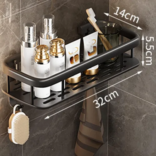 Miniatura 2 de Estante de ducha, estante de esquina de baño, cesta de ducha, estante de ducha, estante de baño, estantes de baño, estante de ducha montado