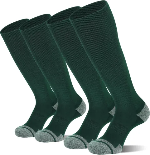 Miniatura 13 de CS CELERSPORT Paquete de 2 / 3 calcetines de béisbol para jóvenes, niños y adultos, calcetines de fútbol de sóftbol sobre la pantorrilla