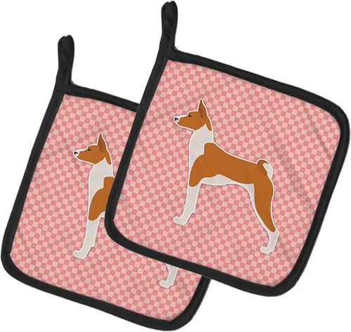 Miniatura 393 de Caroline's Treasures BB3567PTHD - Juego de soportes para ollas de cocina resistentes al calor, almohadillas calientes para cocinar, hornear, Copo