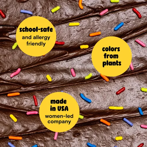 Miniatura 4 de Supernatural Rainbow Softies - Gránulos naturales, fabricados en Estados Unidos, sin tintes artificiales, sin soja, sin gluten, vegano, 3 onzas