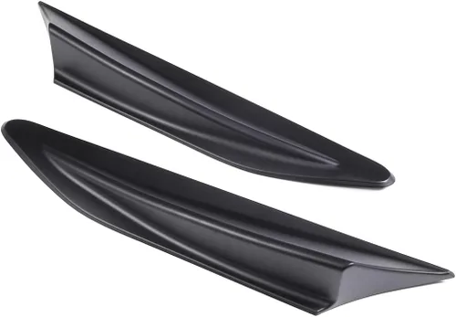 Miniatura 4 de Cubierta de salida de ventilación de aire ABS cromada para Subaru BRZ Toyota 86 2013-2021 Accesorios Juego de 2 piezas (negro mate)
