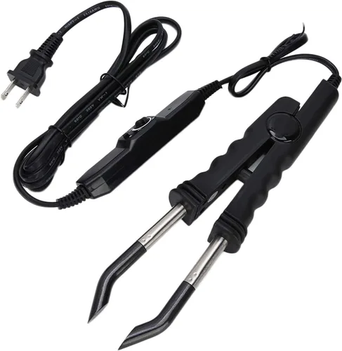 Miniatura 7 de ANGGREK Hierro de extensión de cabello - Conector de temperatura ajustable Hierro con enchufe de EE. UU. 110V para extensiones de cabello