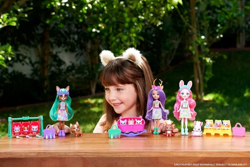 Miniatura 2 de Enchantimals HLK86 Baby, Best ENCHNTMLS DL RVL 3, multicolor