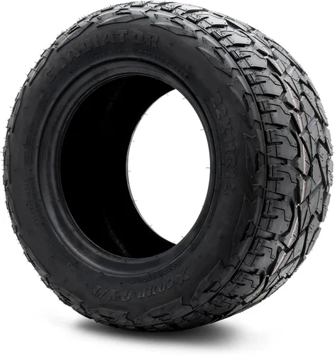 Miniatura 14 de Xcomp Gladiator 22x11-R12 DOT - Neumático radial con cinturón de acero para carrito de golf, juego de cuatro