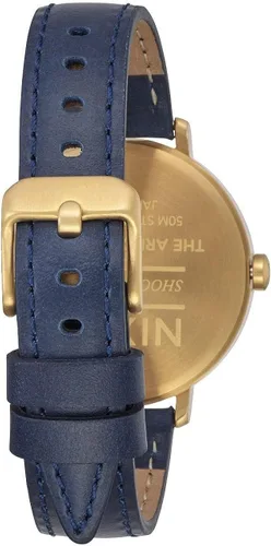 Miniatura 3 de Nixon Reloj de cuarzo con pantalla analógica de piel para mujer