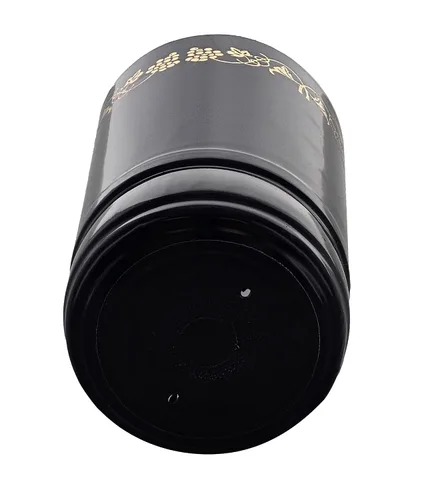 Miniatura 6 de Negro con uvas doradas PVC Shrink Capsules-500 Count
