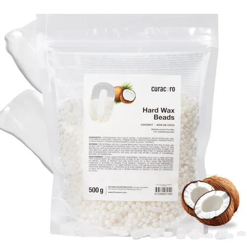 Miniatura 21 de Curacoro Granos de cera italiana – 7.05 oz de perlas de cera dura para depilación de cuerpo completo en cara, cuerpo, brasileño, bikini, piernas